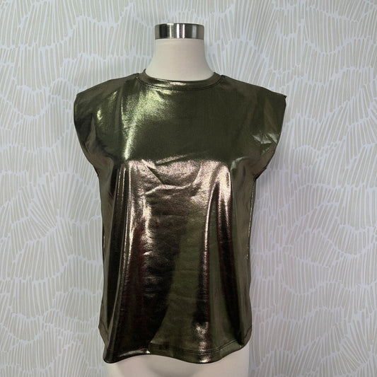 Metallic top-Gold