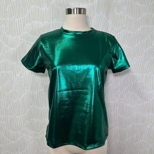 Metallic top-Green