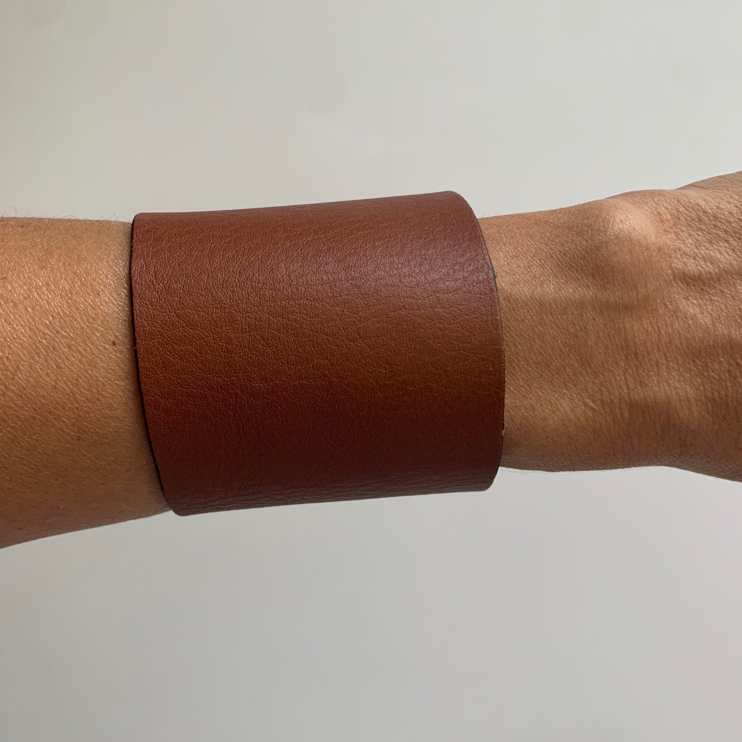 Leather cuff bracelets