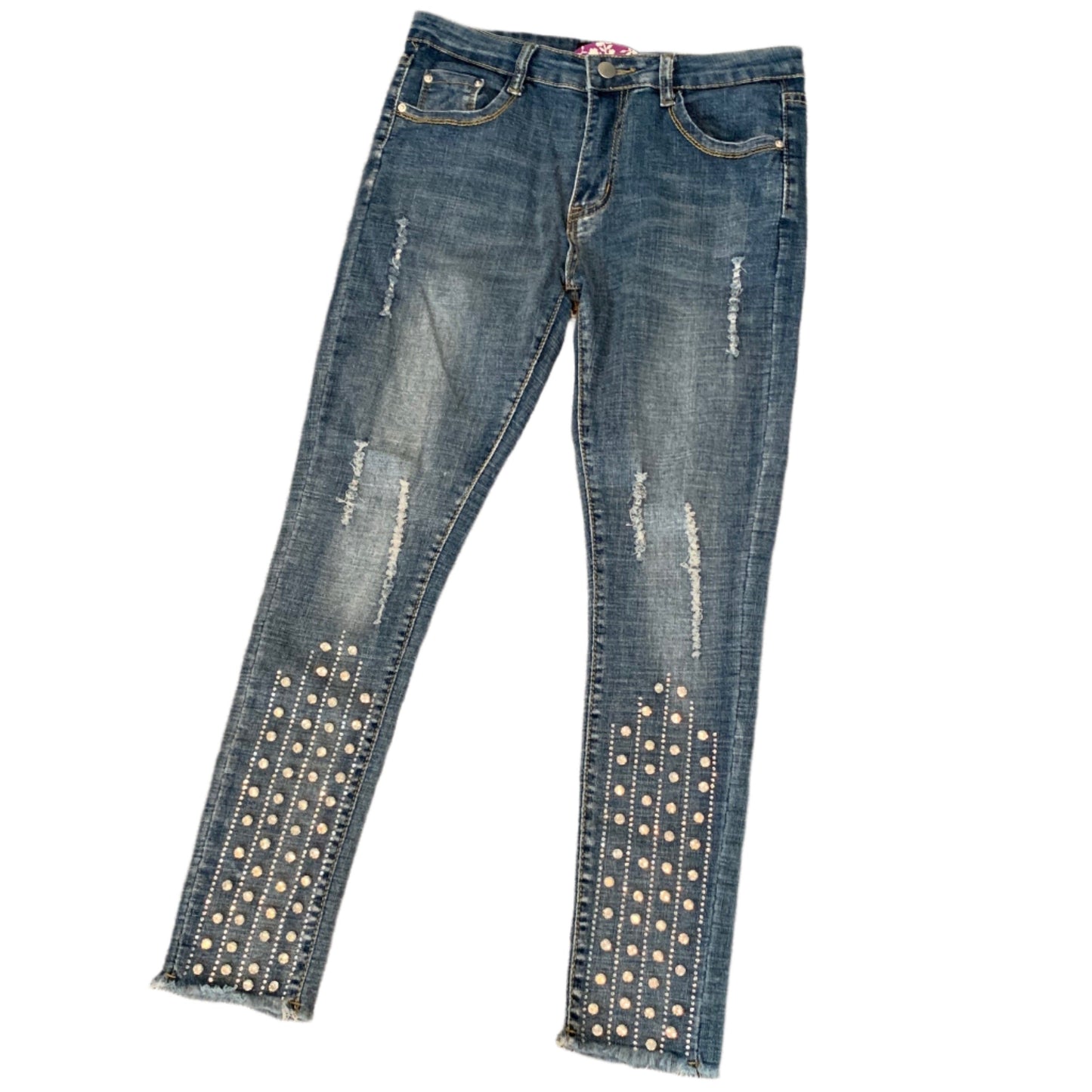 Stretch sparkle denim