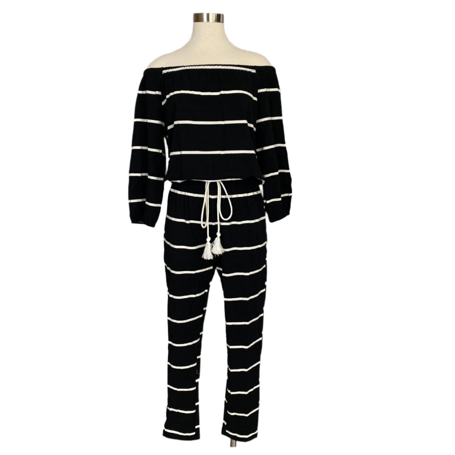 Striped jumpsuit