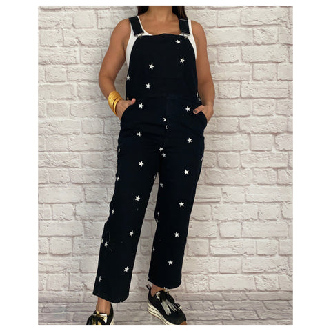 Embroidered stars overall