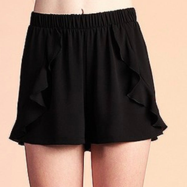 Ruffled shorts